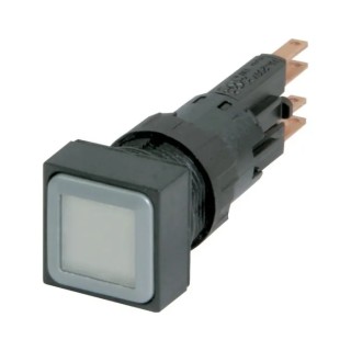 Eaton RMQ16 Series White Momentary Push Button Switch 16mm Cutout IP65 RMQ16