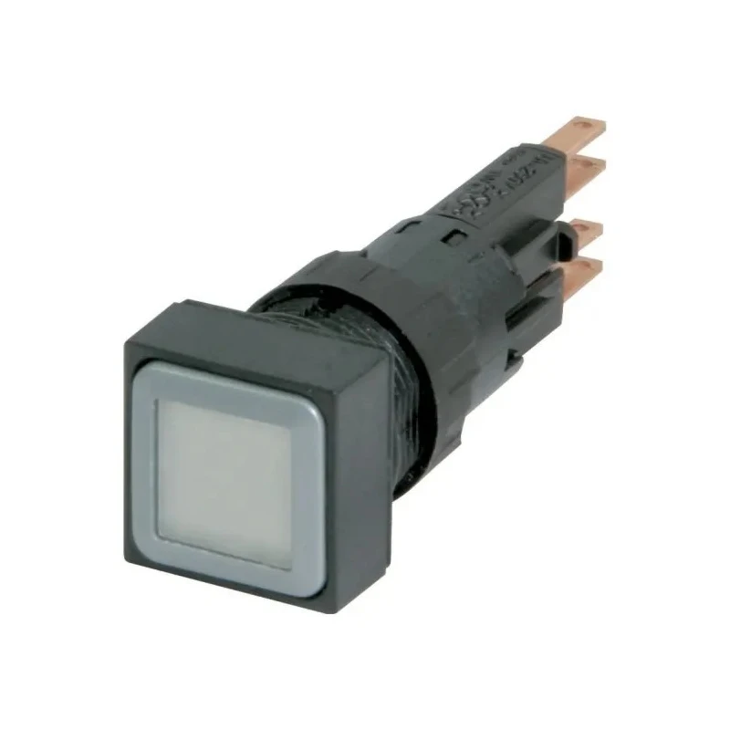 Eaton RMQ16 Series White Momentary Push Button Switch 16mm Cutout IP65 RMQ16