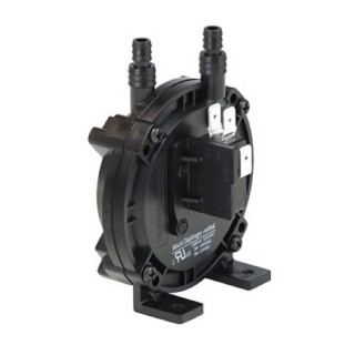 Herga Differential Pressure Sensor 1 CO Contact 12.44 mbar to 1 psi 5A 250V GT27028 6101-0046