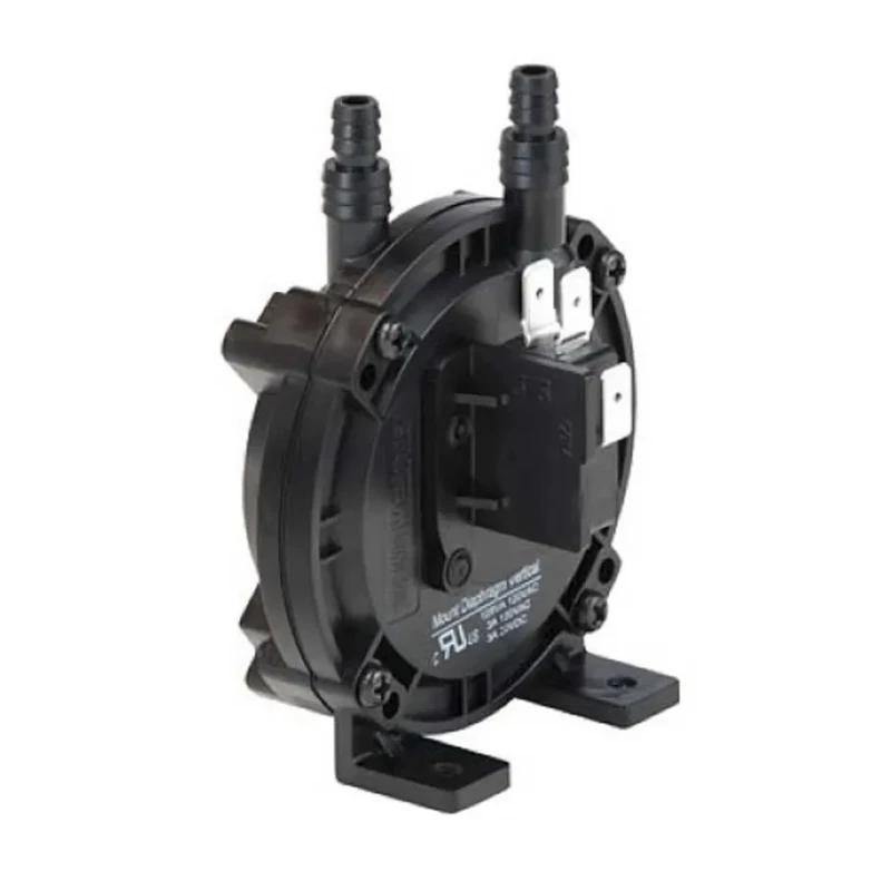 Herga Differential Pressure Sensor 1 CO Contact 12.44 mbar to 1 psi 5A 250V GT27028 6101-0046