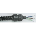 SES Sterling 16 mm Nominal Diameter PVC Black Conduit Electroflex Series 30m Length IP65 Rated 07400003010