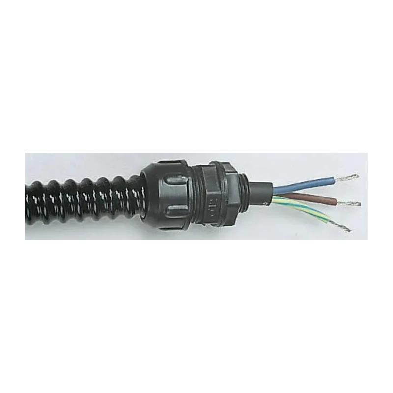 SES Sterling 16 mm Nominal Diameter PVC Black Conduit Electroflex Series 30m Length IP65 Rated 07400003010