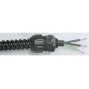 SES Sterling 16 mm Nominal Diameter PVC Black Conduit Electroflex Series 30m Length IP65 Rated 07400003010