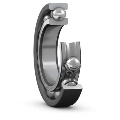 SKF Single Row Deep Groove Ball Bearing 1 Row 100 mm ID, 215 mm OD, 47 mm Width, Sheet Metal Cage Steel Balls 6320/C3VL0241