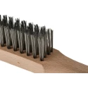 Cottam 37 mm Steel Wire Brush for Rust Removal and General Cleaning with Wood Handle 207-6548