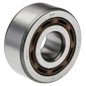 SKF Double Row Deep Groove Ball Bearing 15 mm Inside Diameter, 42 mm Outside Diameter, 17 mm Race Width 4302 ATN9