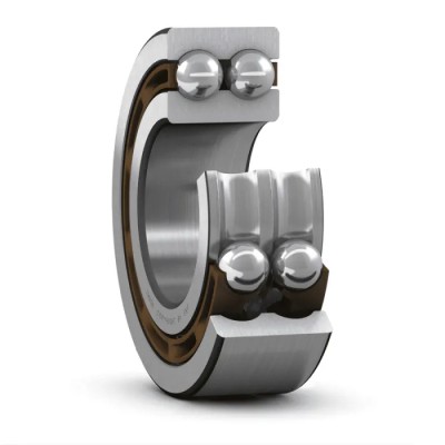 SKF Double Row Deep Groove Ball Bearing 45 mm ID, 100 mm OD, 36 mm Race Width, Non-Metallic Cage 4309 ATN9