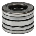 SKF 2 Row Thrust Ball Bearing 10 mm Inside Diameter, 32 mm Outside Diameter, 22 mm Race Width, Sheet Metal Cage, Steel 52202