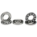 SKF 2 Row Thrust Ball Bearing 10 mm Inside Diameter, 32 mm Outside Diameter, 22 mm Race Width, Sheet Metal Cage, Steel 52202
