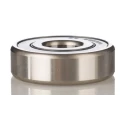 SKF Single Row Deep Groove Ball Bearing 20 mm ID, 42 mm OD, Race Width 12 mm, Sheet Metal Cage, Steel Balls 6004-2RSL