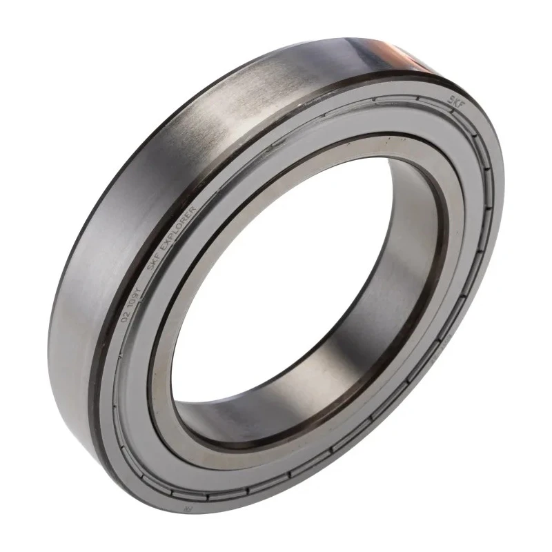 SKF Ball Bearing 1 Row Deep Groove, Double Shielded, Steel Balls, 85 mm ID, 130 mm OD, 22 mm Width 6017-2Z