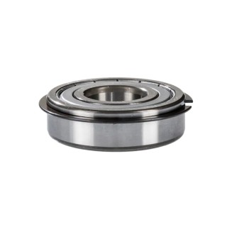 SKF Single Row Deep Groove Ball Bearing 20 mm ID, 47 mm OD, 14 mm Width, Double Shielded Sheet Metal Cage 6204-2ZNR
