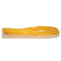 RS PRO Yellow Hook Up Wire 30 AWG 1 x 0.25 mm Silver Plated Copper 50 m Ethylene Tetrafluoroethylene 207-7143