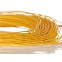 RS PRO Yellow Hook Up Wire 30 AWG 1 x 0.25 mm Silver Plated Copper 50 m Ethylene Tetrafluoroethylene 207-7143