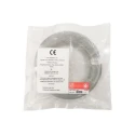 RS PRO Grey Hook Up Wire 30 AWG 1x0.25 mm Silver Plated Copper 300 V 50m ETFE Insulation 207-7151