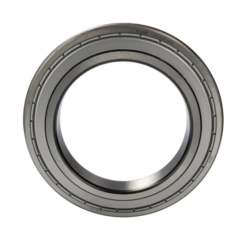 SKF Single Row Deep Groove Ball Bearing 120 mm ID, 180 mm OD, 28 mm Width, Double Shielded Sheet Metal Cage 6024-2Z