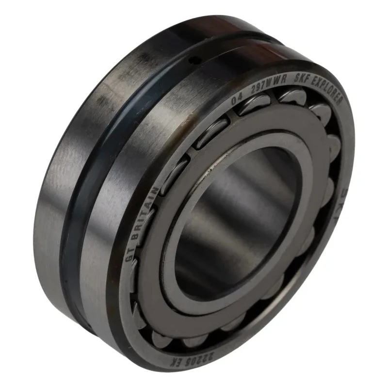 SKF Tapered Roller Bearing, 25 mm Inside Diameter, 52 mm Outside Diameter, 18 mm Race Width, Sheet Metal Cage 22205 EK