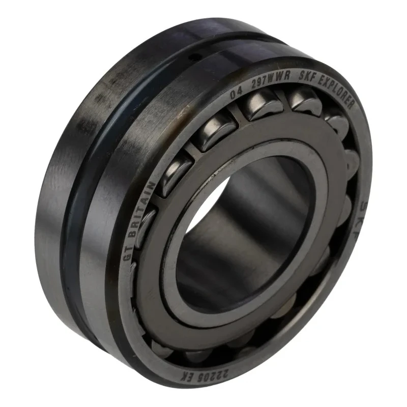 SKF Tapered Roller Bearing, 25 mm Inside Diameter, 52 mm Outside Diameter, 18 mm Race Width, Sheet Metal Cage 22205 EK