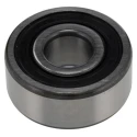 SKF Single Row Deep Groove Ball Bearing, 17 mm ID, 47 mm OD, 19 mm Width, Sealed, Sheet Metal Cage 62303-2RS1