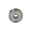 SKF Single Row Deep Groove Ball Bearing 9 mm ID, 17 mm OD, 5 mm Width, Shielded 628/9-2Z