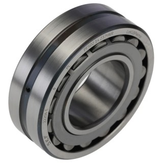 SKF Roller Bearing Parallel Bore 30 mm ID, 62 mm OD, 20 mm Race Width, Steel Rollers and Sheet Metal Cage 22206 E