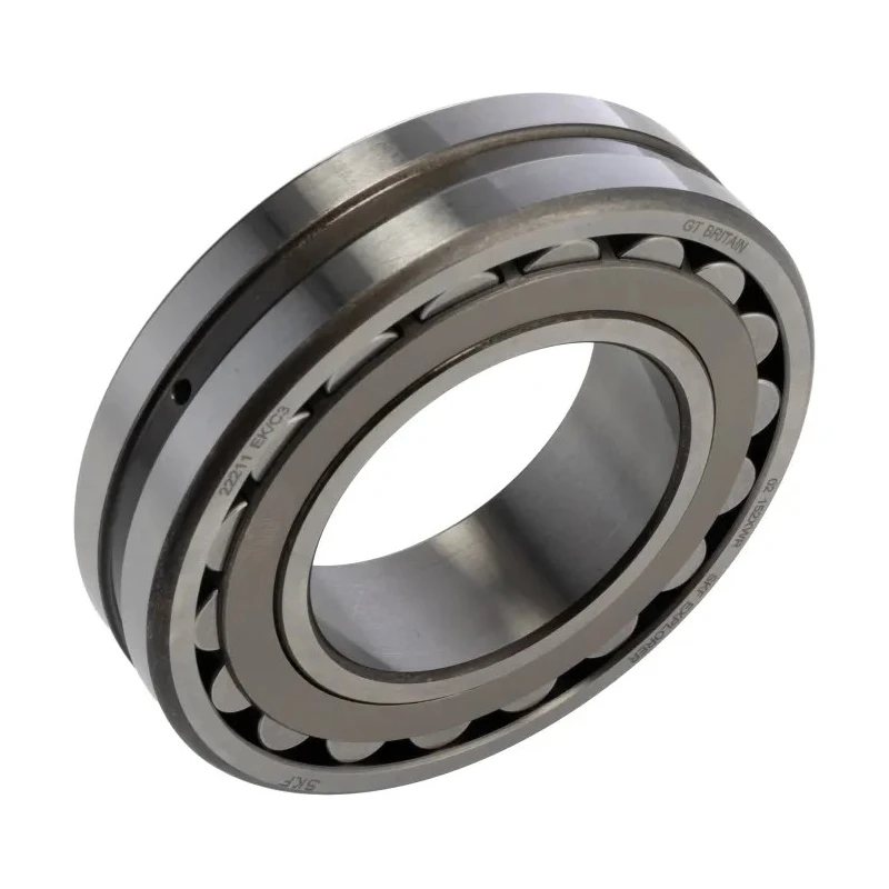 SKF Tapered Roller Bearing 55 mm ID 100 mm OD 25 mm Race Width 22211 EK/C3