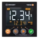 Crouzet Syr-Line Series Panel Mount Timer Relay 2-Contact, 24 V dc, 24 V ac, 240 V ac, 0.001 to 9.999 s Time Range MDA2R10MV2