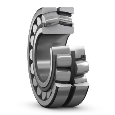 SKF Spherical Roller Bearing 100 mm Inside Diameter 215 mm Outside Diameter Steel Rollers Tapered Bore 22320 EK/C3