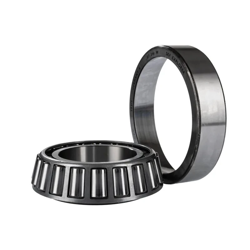 SKF Taper Roller Bearing, 60 mm ID, 110 mm OD, Sheet Metal Cage, Closed End Type, 6000 RPM Limiting Speed, Model 30212