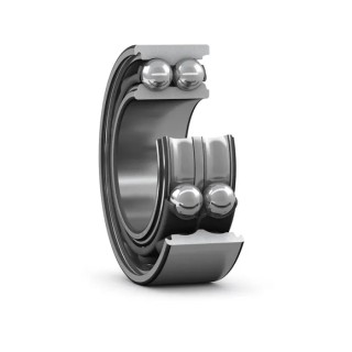 SKF Double Row Angular Contact Ball Bearing 70 mm ID, 125 mm OD, 39.7 mm Race Width 3214 A