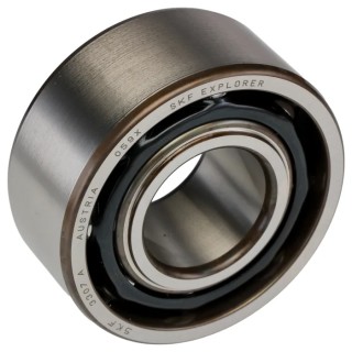 SKF Double Row Angular Contact Ball Bearing 35 mm ID, 80 mm OD, 34.9 mm Race Width 3307 A