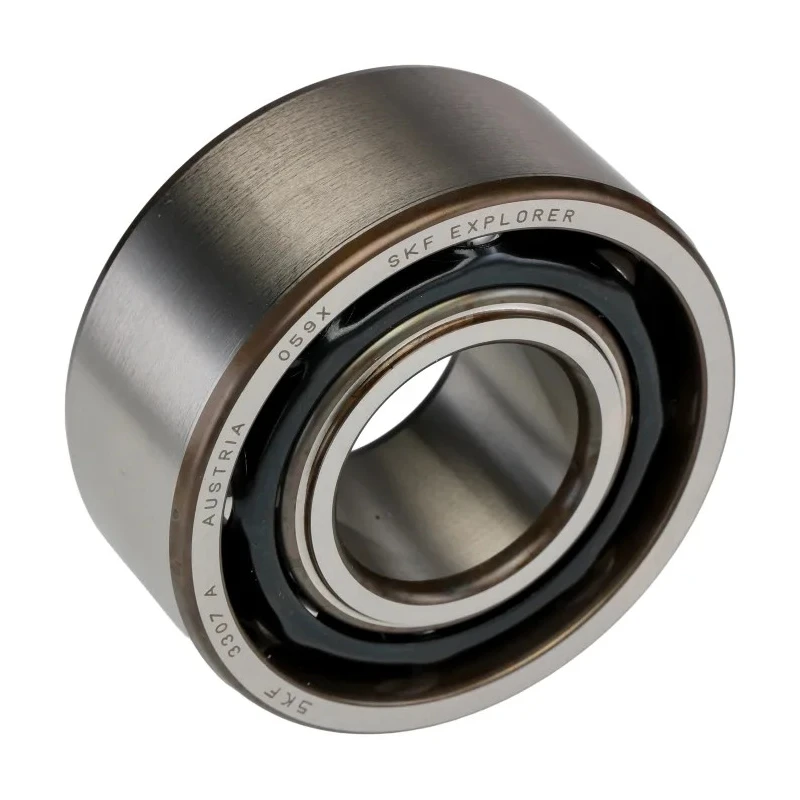 SKF Double Row Angular Contact Ball Bearing 35 mm ID, 80 mm OD, 34.9 mm Race Width 3307 A