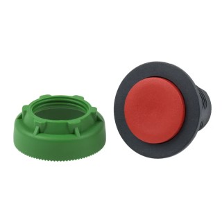 Schneider Electric Harmony Series Red Momentary Push Button Head, 30 mm Cutout, IP66, IP67, IP69K ZB5FL4