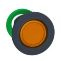 Schneider Electric Orange Pilot Light Head, 30 mm Cutout Diameter Flush Mount Harmony XB5 Series ZB5FV053
