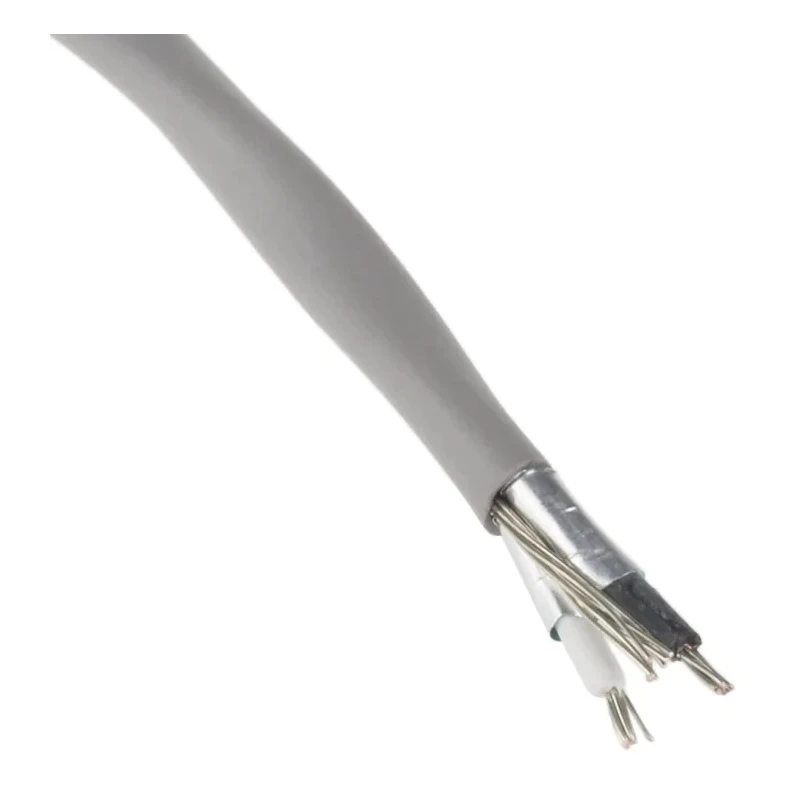Alpha Wire Alpha Essentials Communication & Control Control Cable 2 Cores 0.35mm² 22 AWG Screened 100 m Grey 2401C SL033