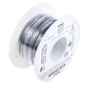 Alpha Wire Hook Up Wire PVC Series Black, 24 AWG, 7/0.20 mm Core Strands, 30 m Length, Tinned Copper Conductor 3250 BK005