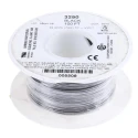 Alpha Wire Hook Up Wire PVC Series Black, 24 AWG, 7/0.20 mm Core Strands, 30 m Length, Tinned Copper Conductor 3250 BK005