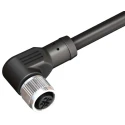 RS PRO Female 4 Way Right Angle to Unterminated Free End Sensor Actuator Cable 2 m 208-0533