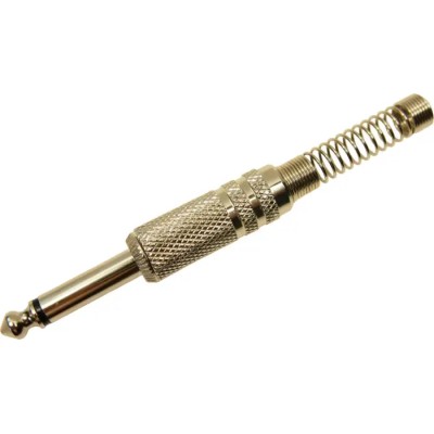 RS PRO Jack Connector 6.35 mm Cable Male 2 Mono Jack Plug 208-0622