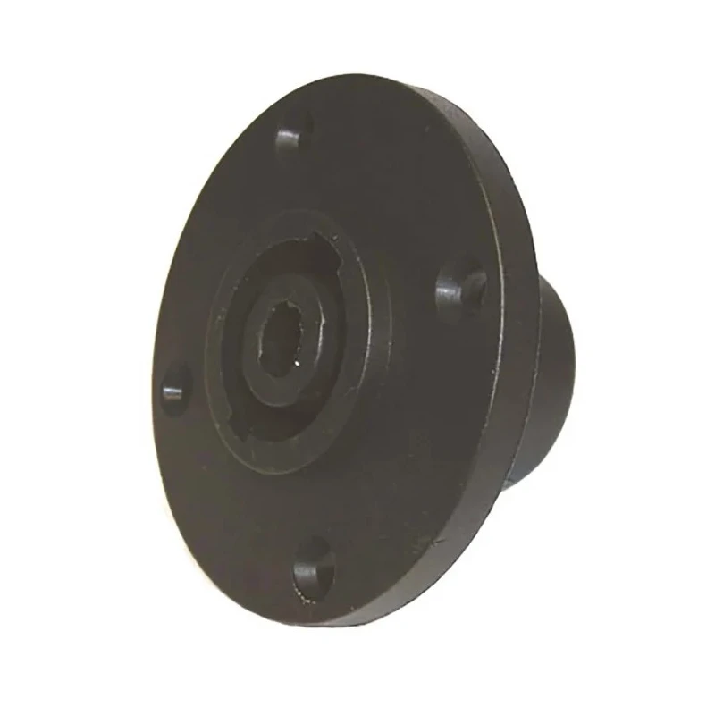 RS PRO Straight Panel Loudspeaker Connector 4 Way Female Black 20A Push-in 208-0631