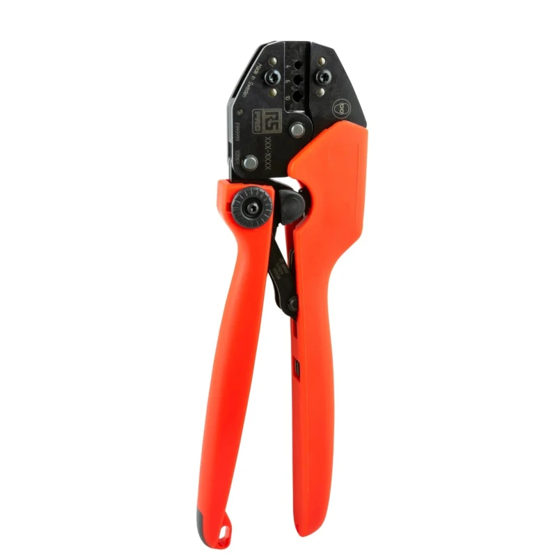 RS PRO Professional Ratchet Crimp Tool for Type C Turned/Machined Contacts 4-10 mm² Wire Size 256 mm Length 208-0635