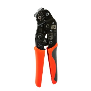 RS PRO 0.14 to 2.5 mm² Crimp Tool for Type D and E Connectors 198 mm Length 369 g Weight 208-0637