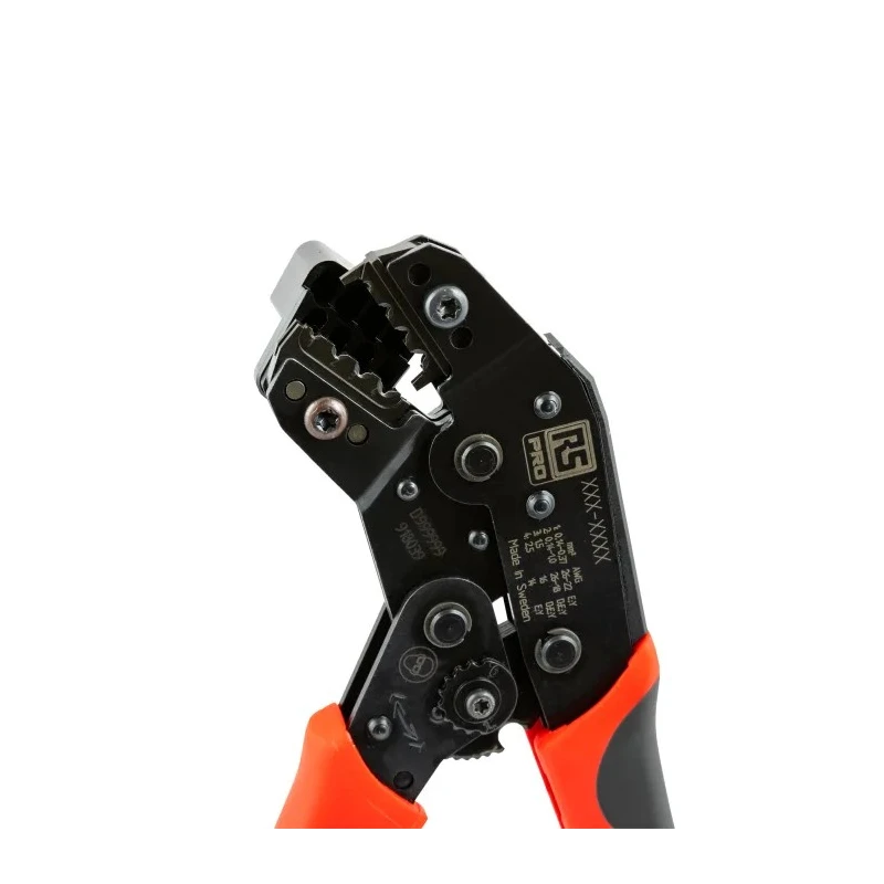 RS PRO 0.14 to 2.5 mm² Crimp Tool for Type D and E Connectors 198 mm Length 369 g Weight 208-0637