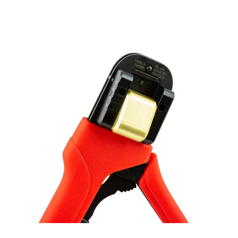 RS PRO 0.14 to 4 mm² High-Precision Ratchet Crimp Tool for Type C, Y, E, D Connectors 208-0638