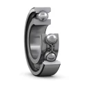SKF 1 Row Deep Groove Ball Bearing 8 mm Inside Diameter, 22 mm Outside Diameter, Sheet Metal Cage Stainless Steel Balls W 608