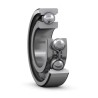 SKF 1 Row Deep Groove Ball Bearing 8 mm Inside Diameter, 22 mm Outside Diameter, Sheet Metal Cage Stainless Steel Balls W 608