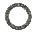 SKF 45 mm ID Needle Roller Thrust Bearing Steel, 65 mm OD, 127 kN Load Rating AXK 4565
