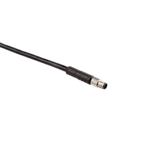 Amphenol Industrial Male 4 Way Straight to Unterminated Cable Assembly 1m M5-04BMMM-SL7F01