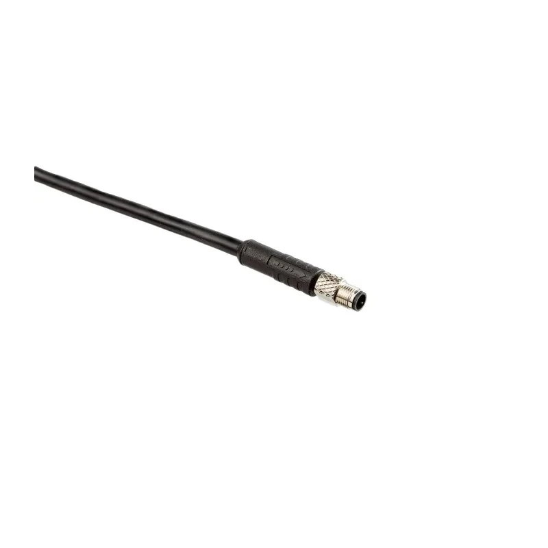 Amphenol Industrial Male 4 Way Straight to Unterminated Cable Assembly 1m M5-04BMMM-SL7F01