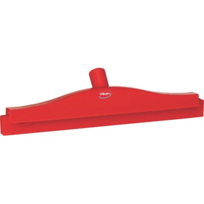Vikan Red Hygienic Floor Squeegee with Polypropylene Blade 105mm x 70mm x 400mm 77124